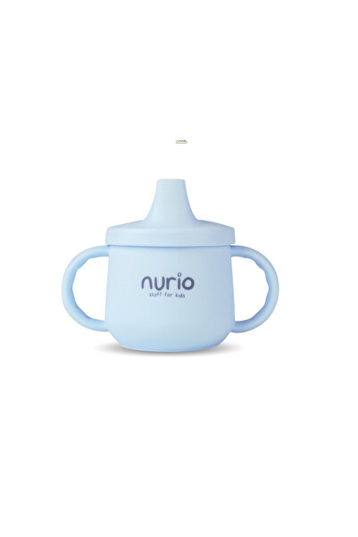 Nurio Silicone baby cup with handles Nurio, Blue