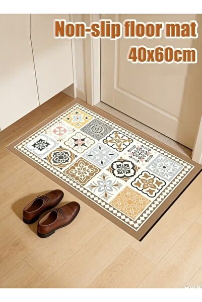 Generic 40x60cm Diatom Mud Doormat Absorbent Bath Mat Entrance Door Carpet No...