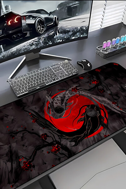 Charmbi Ying Yang Procontrol Mouse Pad 30X70 Gaming Mousepad Non-Slip Sole Gr...