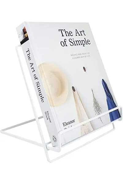 Arabest Desktop small bookshelf,bedside shelf,Adjustable and Folding Book Sta...