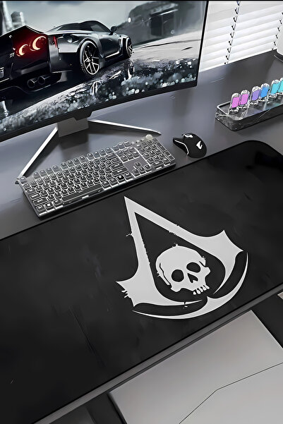 Charmbi Assasin's Creed Black Flag Procontrol Mouse Pad 30X70 Gaming Mousepad...