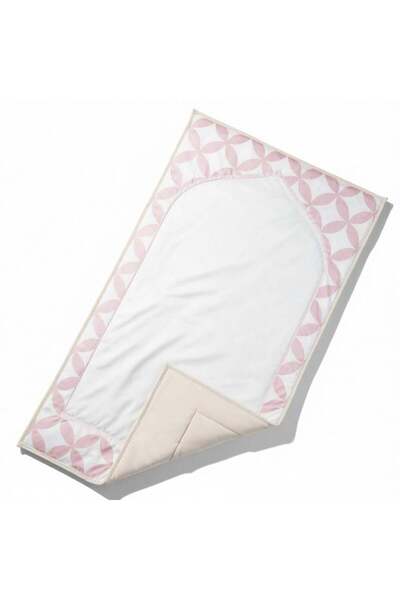 Reetal Prayer Mat – Luxury Pink Design – Padded Velvet- Pink