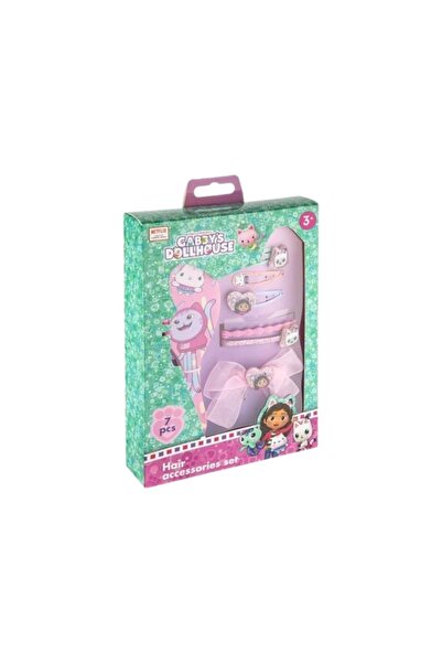 Gift Design Σετ αξεσουάρ μαλλιών, Κουκλόσπιτο της Γκάμπι, 7 τεμάχια, ροζ κλιπ...