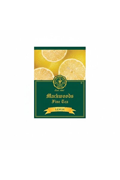Mackwoods Tea شاي أسود لذيذ بنكهة الليمون، من مزرعة مفرد ، في 25 كيس شاي مغلف...