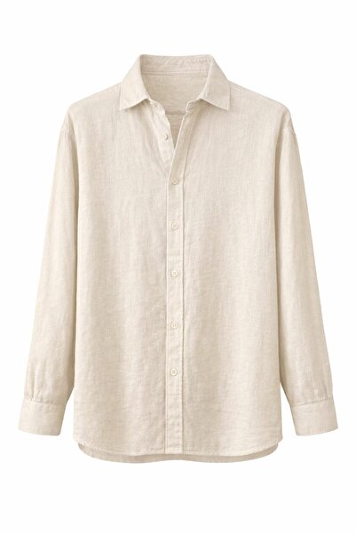 BASEL.CO Relax Muslin Fabric Shirt 100% Cotton - Washable and Non-Shrinkable