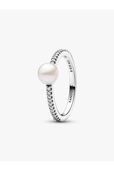 Pandora خاتم مرصع بالأحجار