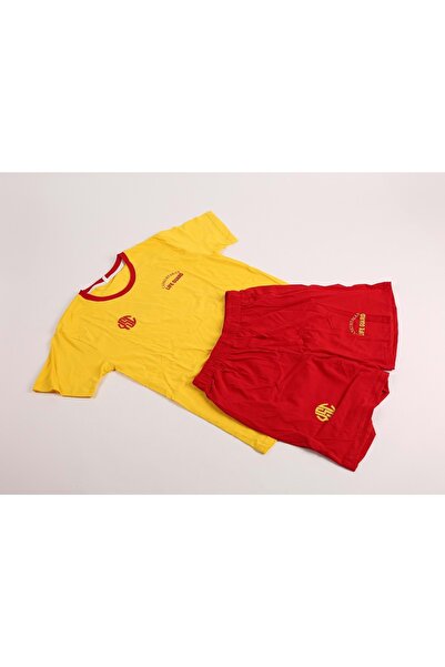 YSC Cankurtaran Şort -Thşort Takımı Terletmez Kumaş - Sarı -XL