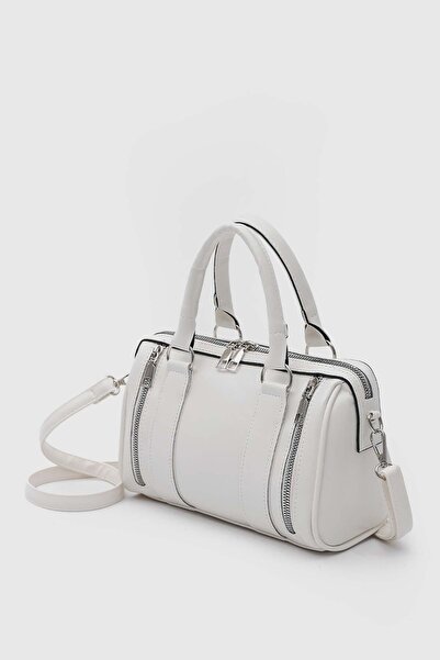 Shule Bags Dolce City El and Crossbody Bag Cream