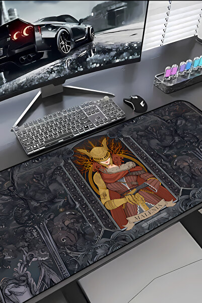 Charmbi Elden Ring Malenia Procontrol Mouse Pad 30X70 Gaming Mousepad Non-Sli...