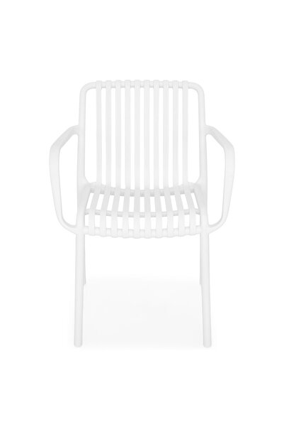 Maison Mex Scaun dining gradina/terasa ALPINE L.57 l.52 H.79.5 alb