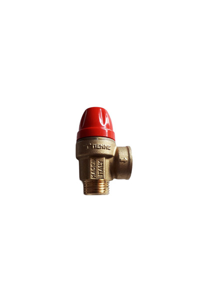 TIEMME Supapă de siguranță din alamă M/F 1/2" 6 bar