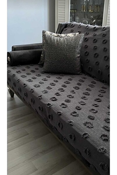 diabella Ponpon Patterned Sofa Cover 180*240