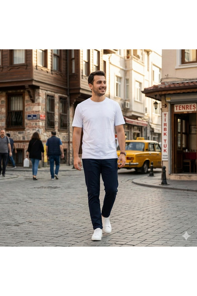 Fine Touch Premium Unisex T-Shirt – 100% Cotton Comfortable and Stylish Basic...