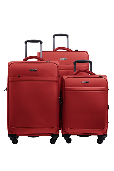 PARAJOHN Para John 3 PCS PVC Luggage Set 20/24/28" 4 Wheel Spinner Travel Sui...