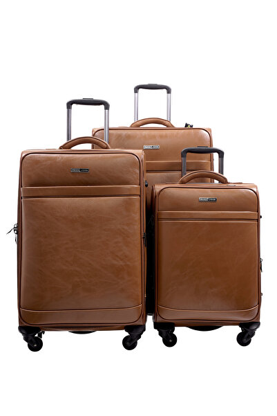 PARAJOHN Para John 3 PCS PVC Luggage Set 20/24/28" 4 Wheel Spinner Travel Sui...