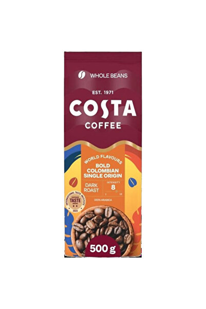 Costa Bold Colombian Roast coffee beans 500g