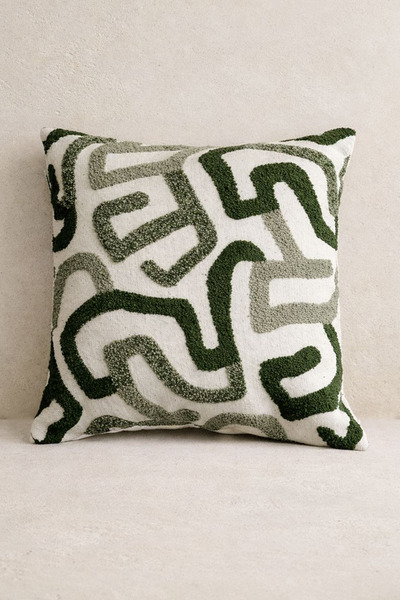 Markaev جاكار قطن غطاء وسادة