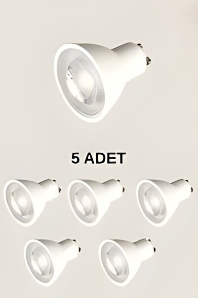 Ömür Avize 8W Çanak Led Ampul -beyaz Spot Ampülü (5li gönderilmektedir)