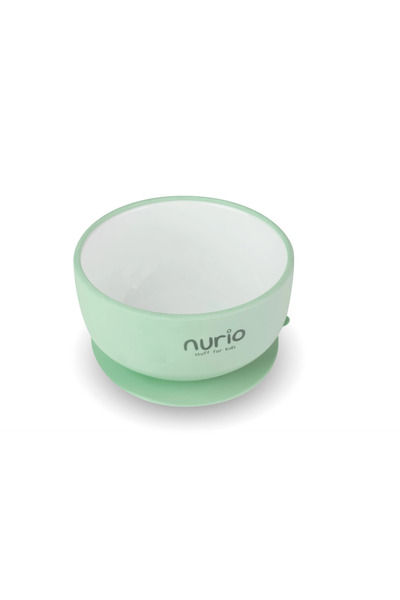 Nurio Ceramic and silicone bowl - Green