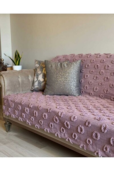 diabella Ponpon Patterned Sofa Cover 180*240