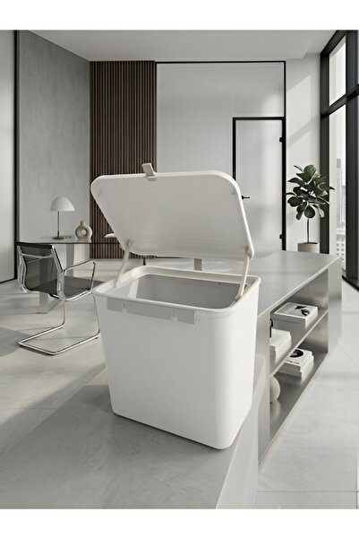 cook&kitchen House More Asılabilir Çöp Kovası Beyaz