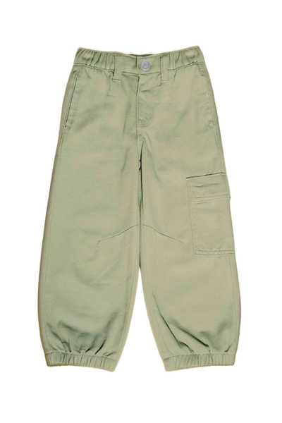 GUTZTOY By Styli بنطلون جينز كارغو للأطفال من سولدي قصة مريحة - للجنسين