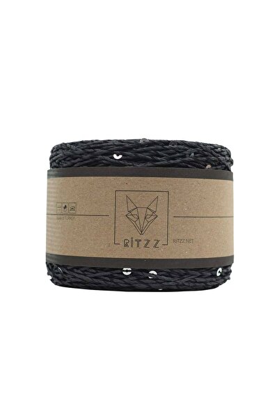 Ritzz Χάρτινο νήμα με πούλιες - Ασημί πούλιες