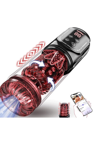 High-end luxury جهاز تدليك بالاهتزاز الدوراني ذو 7 مستويات - شفط فراغي للاستر...