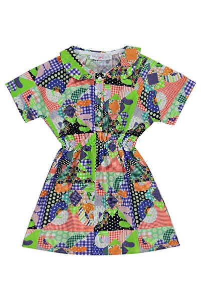 ZEYNEVA Rochie Timo guler tip Peter Pan - Verde