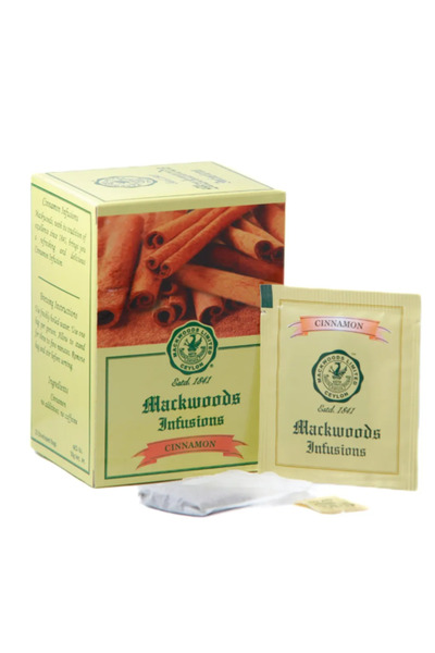 Mackwoods Tea شاي عشبي بنكهة القرفة في 25 كيس شاي مغلف - 37.5 غرام