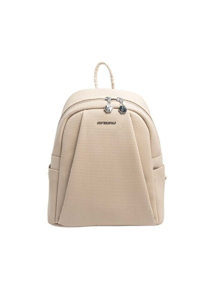 Silver Polo Silver & polo sp926 women's Backpack honeycomb sand beige-sand beige