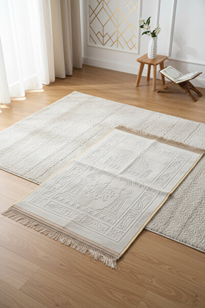 YAZICI Πολυτελές χαλάκι προσευχής 120x80 εκ. Χαλί υφάσματα, Αντιολισθητική σό...