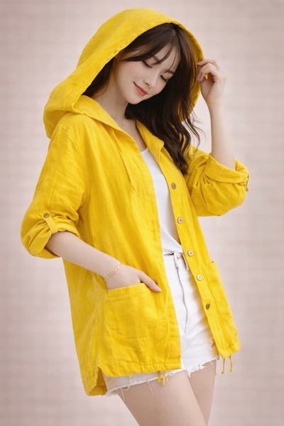 bb butik basic Women's Muslin Jacket Tr3435