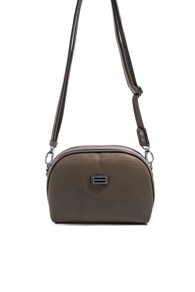 Silver Polo Silver & Polo Sp765 Women's Crossbody Bag Honeycomb L.Khaki-Y.Green
