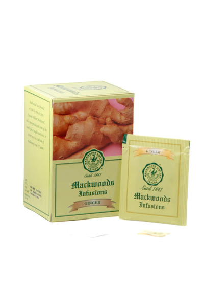 Mackwoods Tea شاي زنجبيل عشبي في 25 كيس شاي مغلف - 37.5 غرام