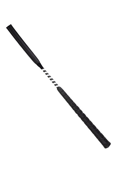 Tattini Unisex Siyah/Beyaz Binici Kırbacı Aksesuar