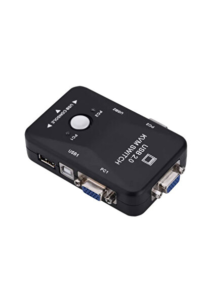 Leonpro USB 2.0 Kvm Switch 2 Port Vga USB Kvm Switch
