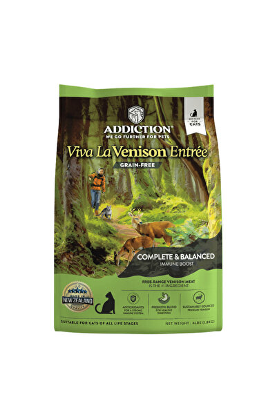 Addiction Viva La Venison Grain-Free Dry Cat Food