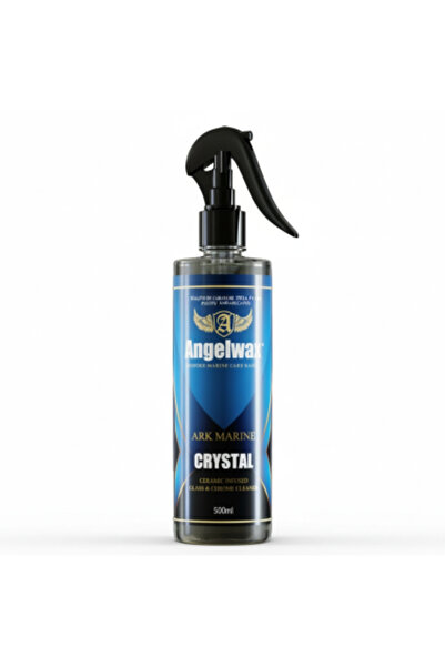 AngelWax Ark Marine Crystal Glass and Chrome Cleaner for Boats, 500ml