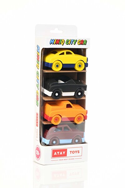 ATAY TOYS مجموعة ألعاب سيارة ميني سي سي سي FFM مكونة من 4 قطع