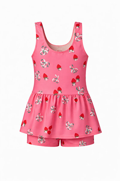 İYİBU Κοριτσίστικο φόρεμα μαγιό με σορτς Με σχέδιο Παιδικό μαγιό για θάλασσα ...