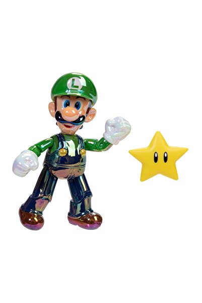 Jakks Pacific Nintendo Super Mario Fgürü Luigi Ve Star Koleksiyoncu Kutusunda...