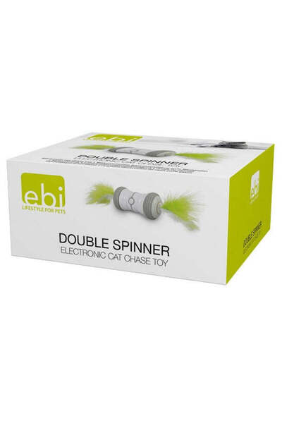 Ebi لعبة إلكترونية للقطط ذات دوار مزدوج