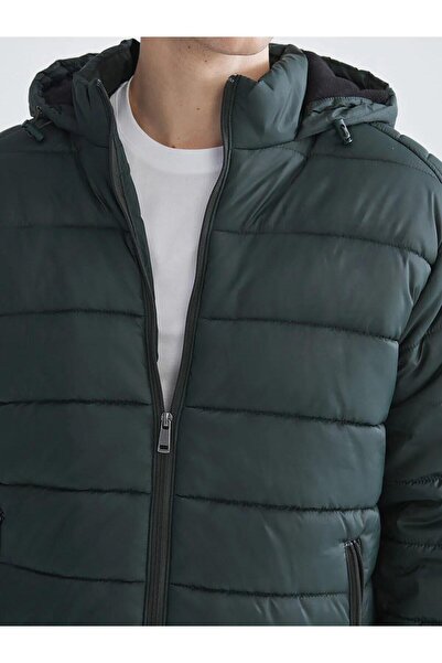 LC Waikiki Ανδρικό πουπουλένιο παλτό με κουκούλα Standard Fit (W5)