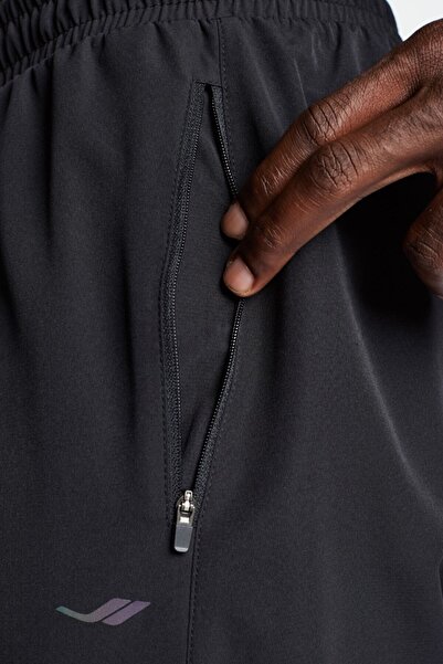Lescon Black Men's Running Sweatpants 22b-1005