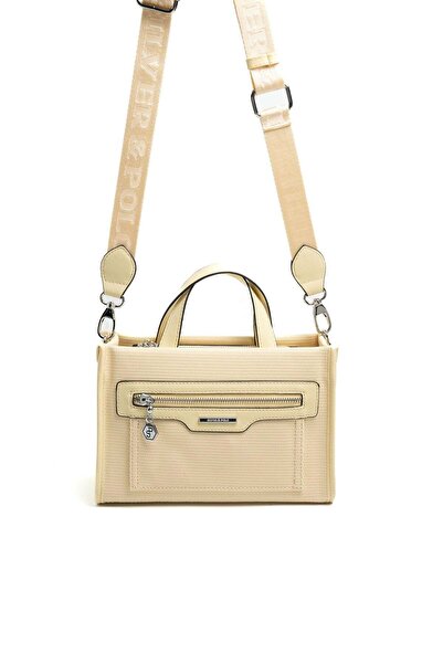 Silver Polo Silver & Polo Sp1271 Women's Clutch Bag Honeycomb Yellow-Yellow