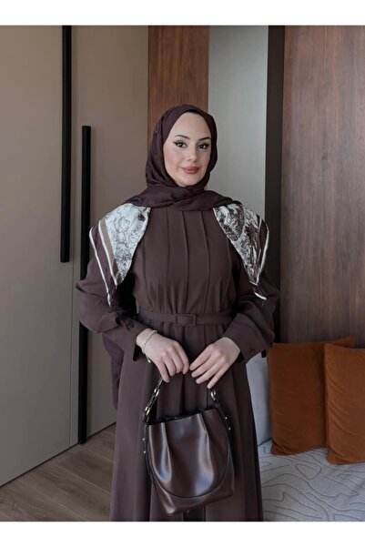 nizzell Women's New Season Scarfed Tunic Dress