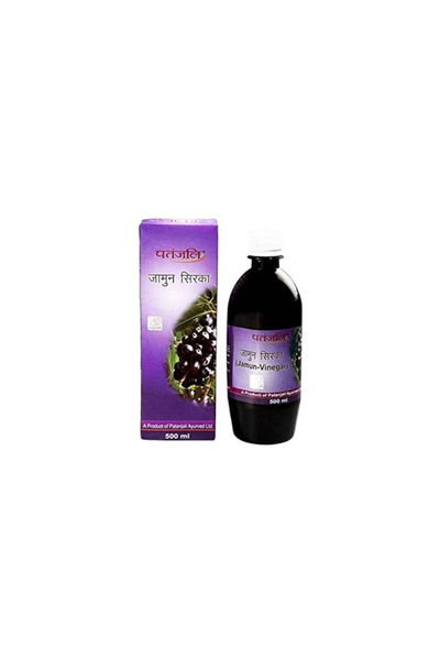 Patanjali Pure Herbal Jamun Black Plum Vinegar (500ml)