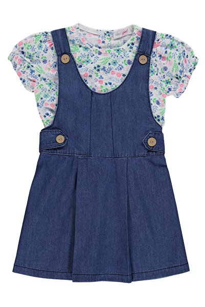 ZEYNEVA طقم سالوبيت للفتيات من تيمو - وردي