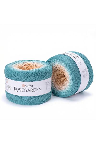 Yarnart روز جاردن - خيط حياكة يدوي مصبوغ EBRULI-329